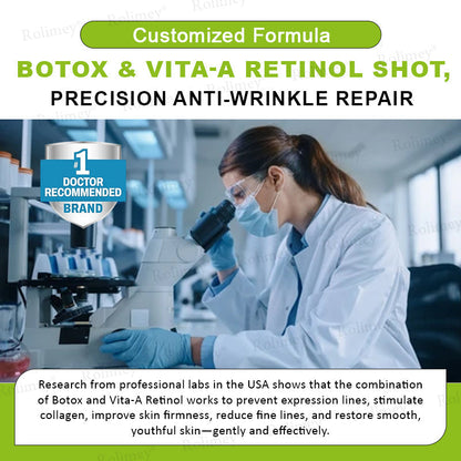 ☘️💎Made and shipped from Australia 💫Rolimey® Botox & Vita-A Retinol Shot Wrinkle-Lift Tightening cream - Last Day Promotion 70% OFF