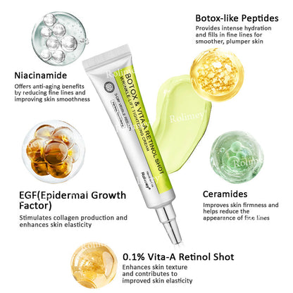 ☘️💎Made and shipped from Australia 💫Rolimey® Botox & Vita-A Retinol Shot Wrinkle-Lift Tightening cream - Last Day Promotion 70% OFF
