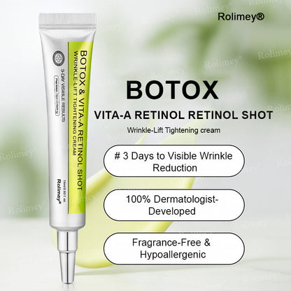 ☘️💎Made and shipped from Australia 💫Rolimey® Botox & Vita-A Retinol Shot Wrinkle-Lift Tightening cream - Last Day Promotion 70% OFF