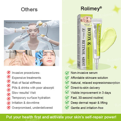 ☘️💎Made and shipped from Australia 💫Rolimey® Botox & Vita-A Retinol Shot Wrinkle-Lift Tightening cream - Last Day Promotion 70% OFF