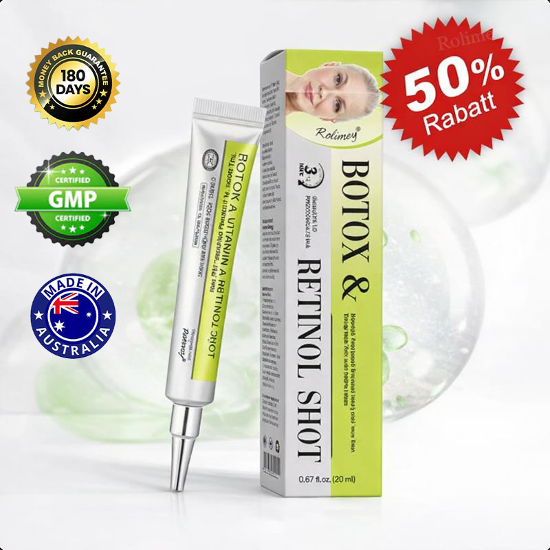 ✔Made and shipped from the USA 💫Rolimey® Botox & Vita-A Retinol Shot Wrinkle-Lift Tightening cream - Last Day Promotion 70% OFF